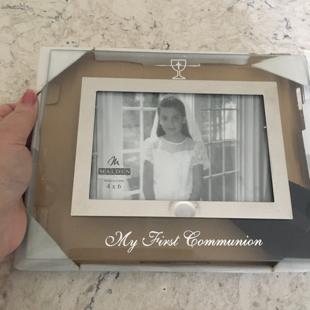 🌻Glass First Communion Frame - Picture 7 of 11
